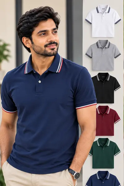 Collor based T-shirt men